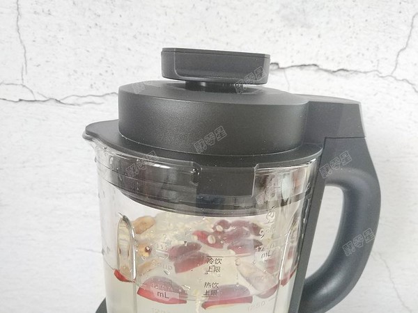 红豆薏仁豆浆的做法步骤:8