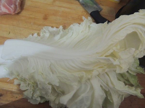 醋溜大白菜的做法步骤：1