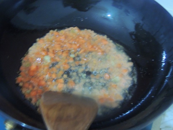 三丁炒饭的做法步骤：3