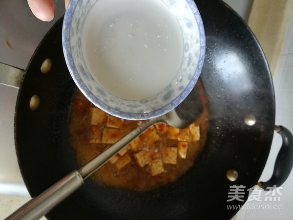 家常豆瓣冻豆腐的做法步骤：8