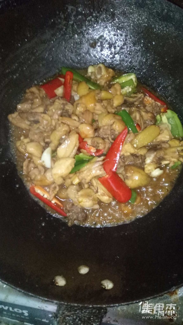 家常酱爆鸡丁的做法步骤：3