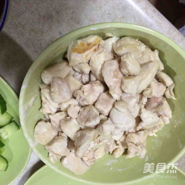 酱爆鸡丁的做法步骤:6
