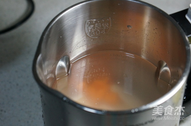 豆浆机版鸡肉胡萝卜粥的做法步骤:5