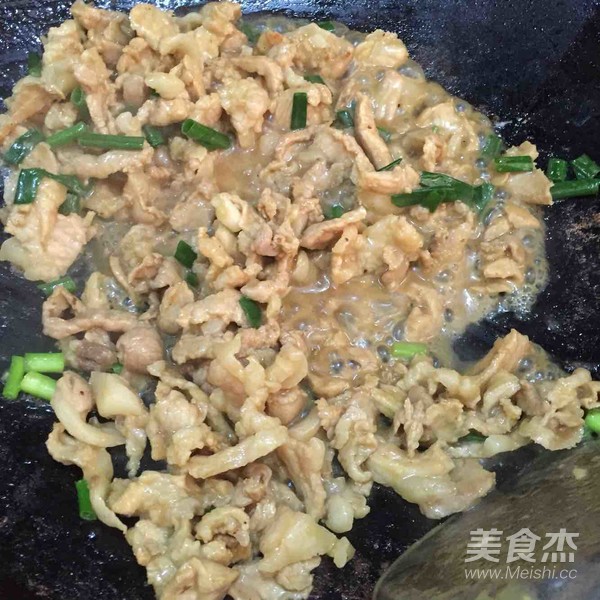 小炒瘦肉的做法步骤：5