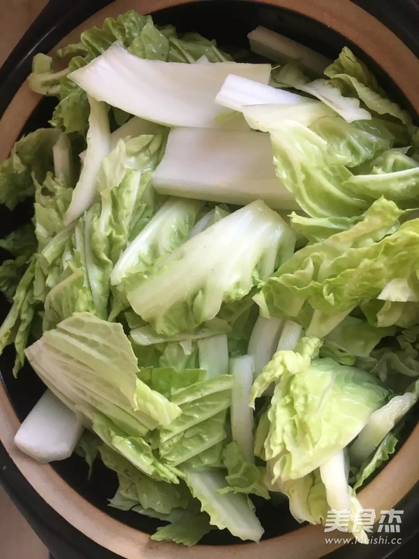 猪肉炖白菜干豆腐的做法步骤:6