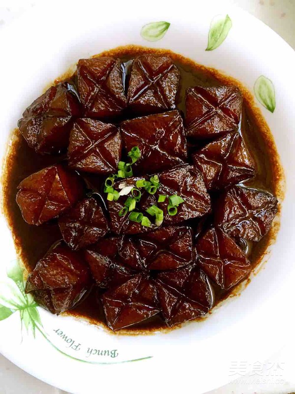 素红烧肉的做法步骤：4