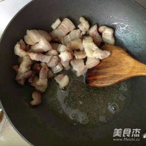 香菇素鸡红烧肉的做法步骤：6