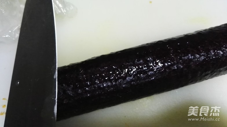 牛油果肉松寿司的做法步骤:11