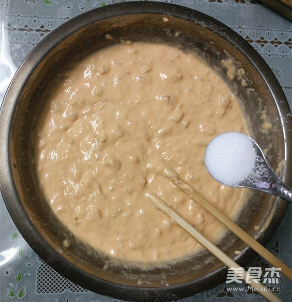 辣白菜南瓜饼的做法步骤:6