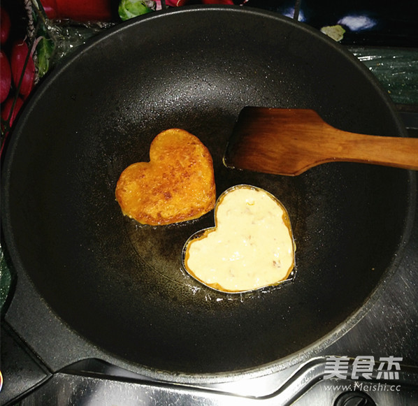 辣白菜南瓜饼的做法步骤:9