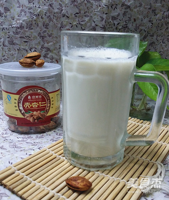 杏仁豆浆的做法步骤：9