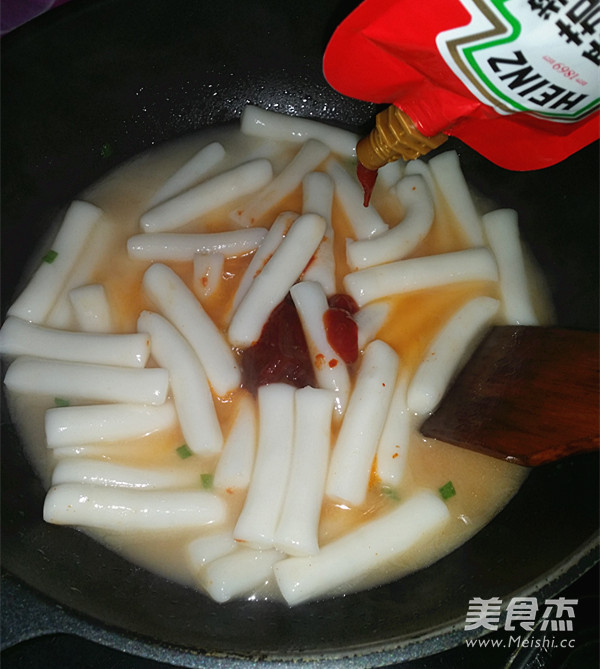 韩式辣年糕的做法步骤:7