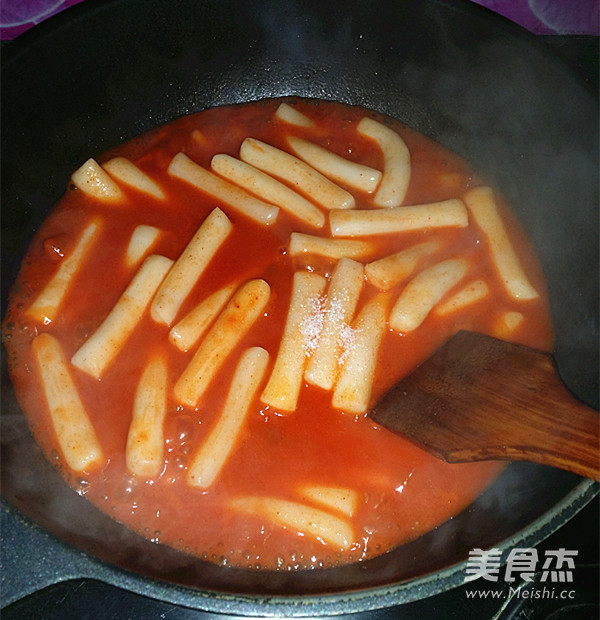 韩式辣年糕的做法步骤:8