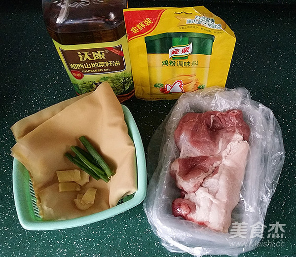 千张猪肉卷的做法步骤：1