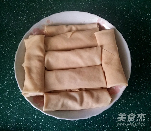 千张猪肉卷的做法步骤:9