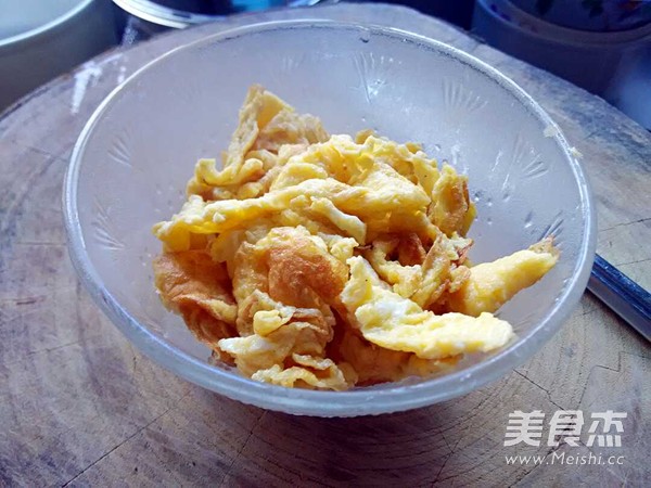 虾仁炒饭的做法步骤:9