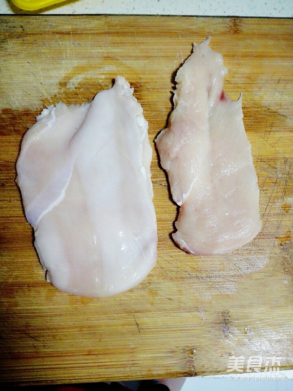 香酥鸡排的做法步骤:2