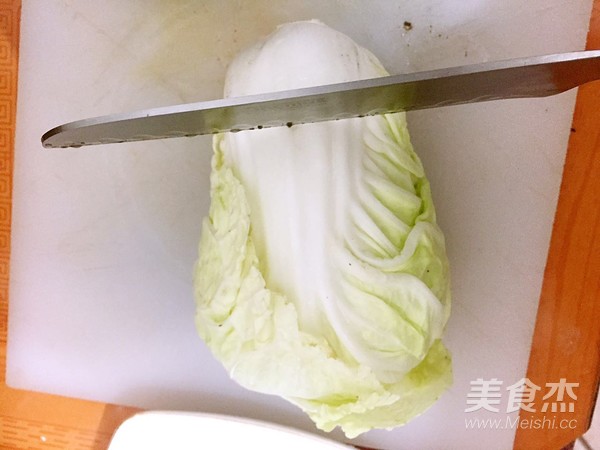 翡翠白菜卷的做法步骤：1