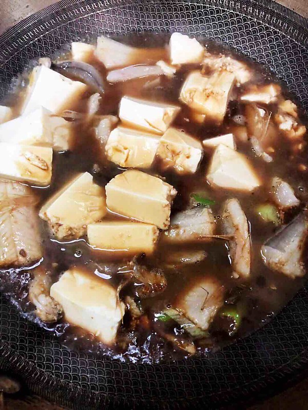 红烧豆腐鱼的做法步骤:8