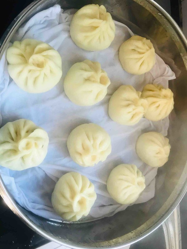 豆沙包的做法步骤：8