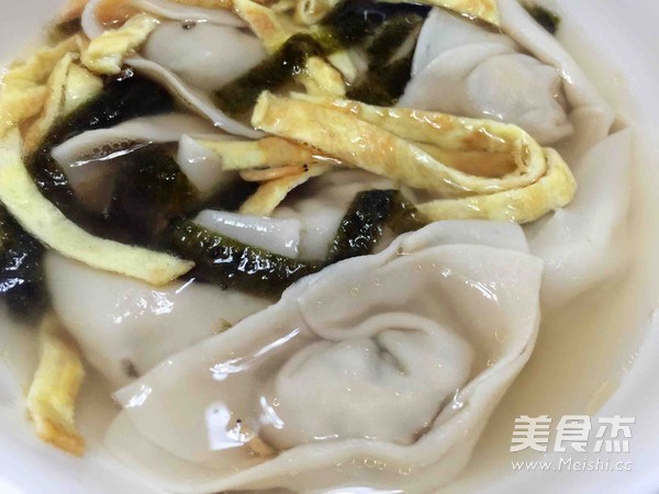 菜肉大馄饨的做法步骤：13