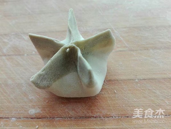 花样饺子（白菜饺子）的做法步骤：7