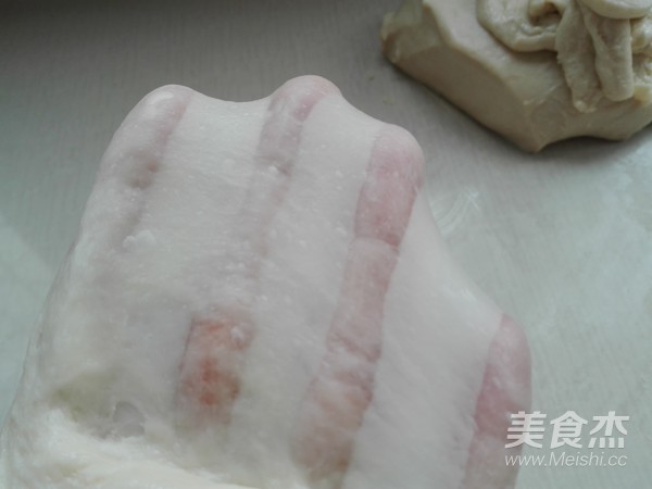奶香松软烫种面包的做法步骤:4