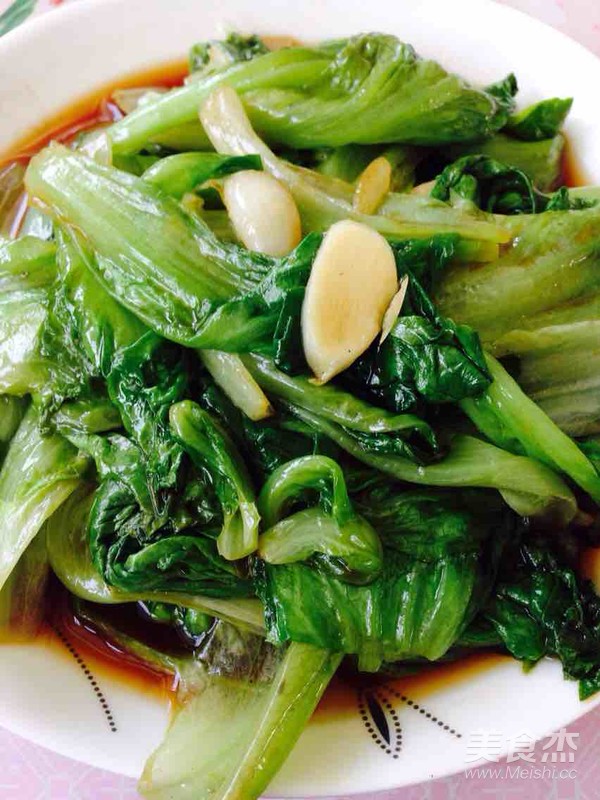 蚝油生菜的做法步骤：6