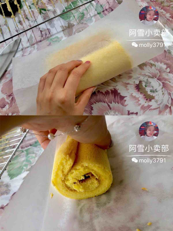 蛋糕卷的做法步骤:16