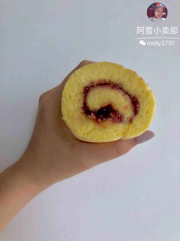 蛋糕卷的做法步骤:19