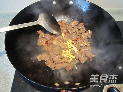 西北风味菜土豆炖羊肉的做法步骤：7