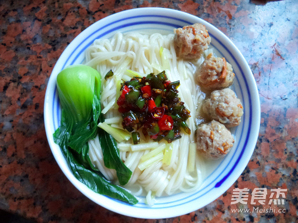 广东肉丸面的做法步骤:8