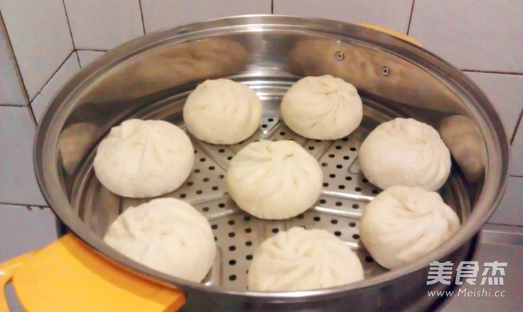 韭香肉包子的做法步骤:9