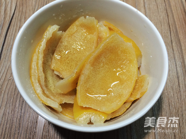 日式蜂蜜柠檬面包的做法步骤:2