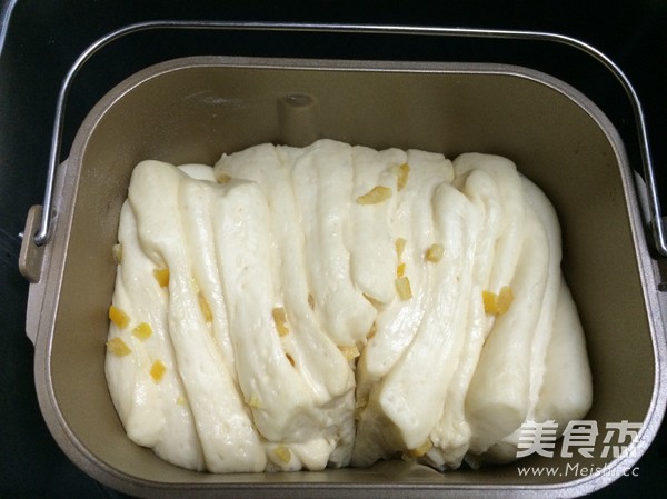 日式蜂蜜柠檬面包的做法步骤:8