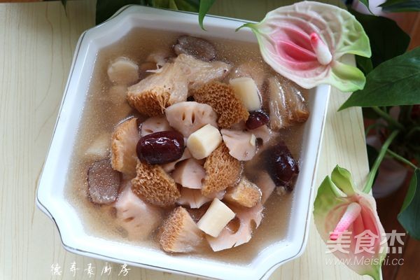 素炖猴头菇的做法步骤:7
