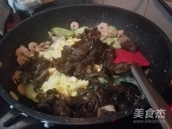 霸王超市丨虾仁木须肉的做法步骤:15
