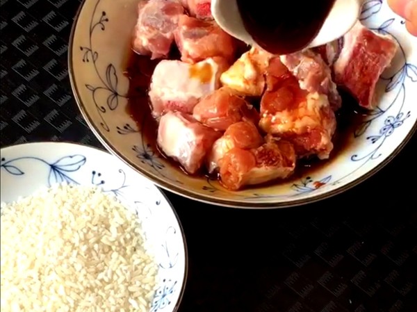 粉蒸排骨的做法步骤:4