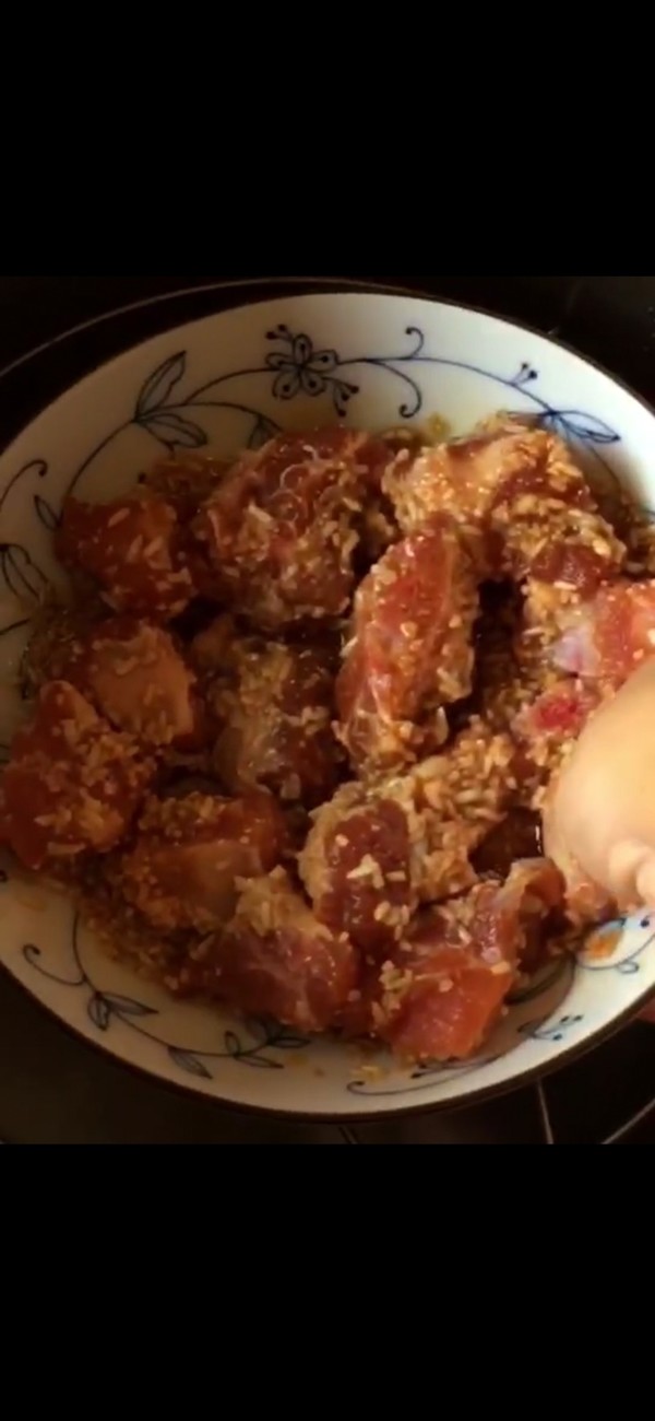 粉蒸排骨的做法步骤:7