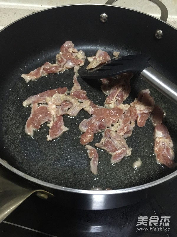 豆角焖面的做法步骤:3