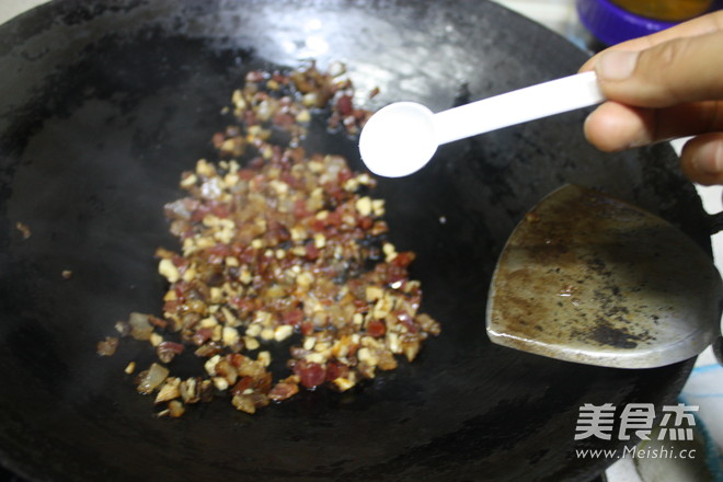 飘香腊味糯米饭的做法步骤：6