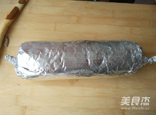 奶油彩绘蛋糕卷的做法步骤:24