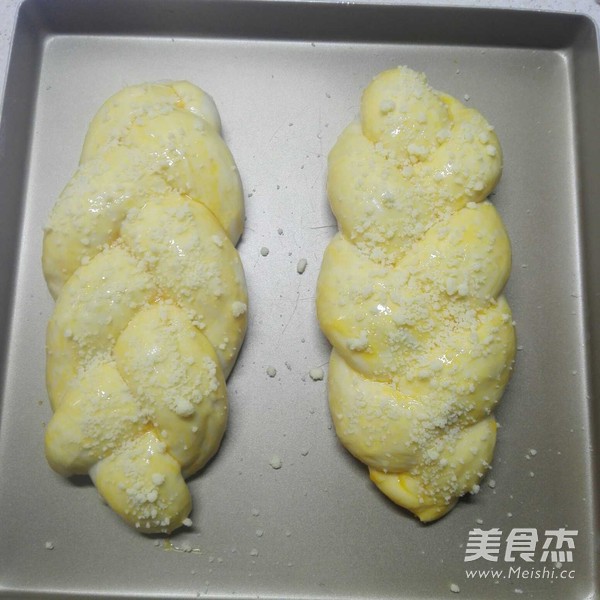 蔓越莓辫子面包的做法步骤:9