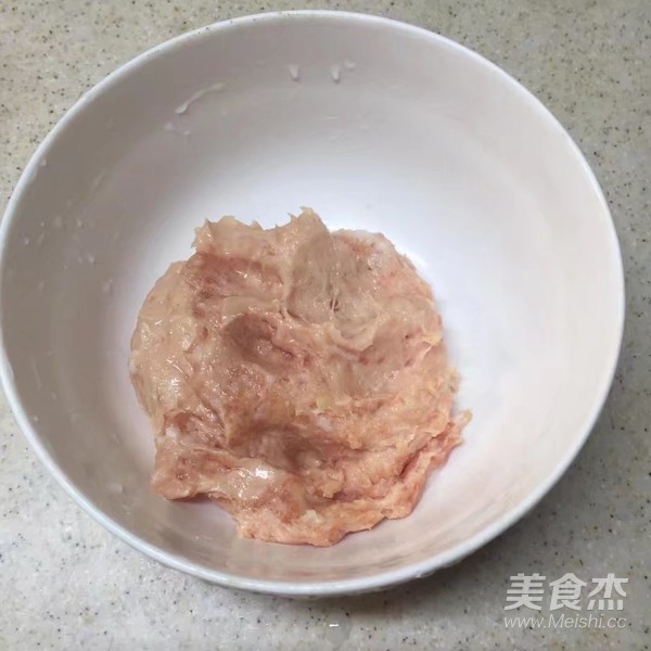 香菇鲜肉馄饨的做法步骤：5