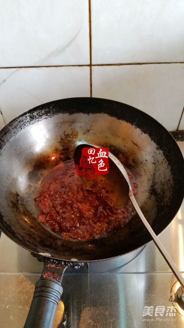 牛肉面佐料之香辣牛肉的做法步骤：5