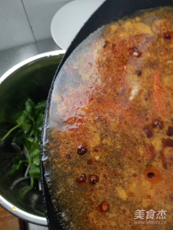 水煮肉片的做法步骤:13