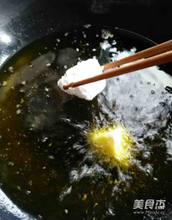 拔丝苹果的做法步骤：5
