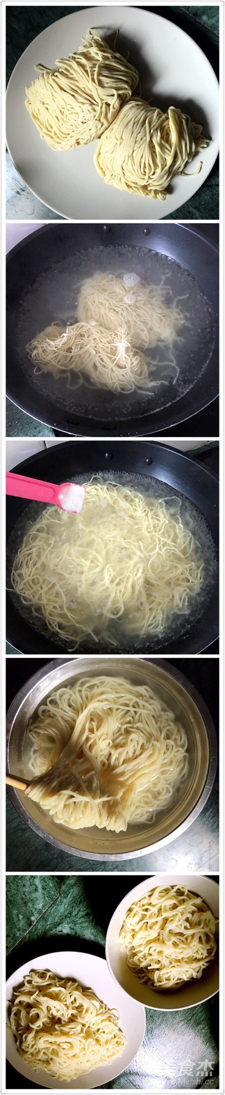 肉酱捞面的做法步骤:2