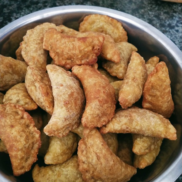 黄米面黄豆甜饺子的做法步骤:6