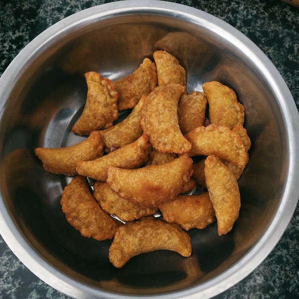 黄米面黄豆甜饺子的做法步骤:7